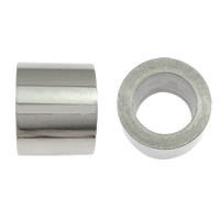 Stainless Steel Large Hole Beads, Column, original color Approx 6.5mm 