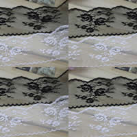 Lace Trim & Ribbon, Polyester, woven 70mm 