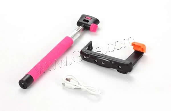 Selfie Stick and Tripods, Stainless Steel, with Plastic, adjustable, mixed colors, 235-1005mm, 56-85mm, Sold By PC