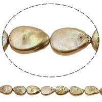 Perlas Cultivadas Renacidas de Agua Dulce, Perlas cultivadas de agua dulce, natural, color mixto, 11x15mm, agujero:aproximado 0.8mm, longitud:16 Inch, Vendido por Sarta