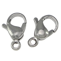 Stainless Steel Lobster Claw Clasp, original color, 19mm Approx 1.5mm 