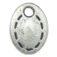 Zinc Alloy Extender Chain Drop, Flat Oval, plated Approx 1mm, Approx 