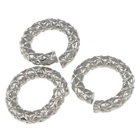 Stainless Steel Open Jump Ring, original color 