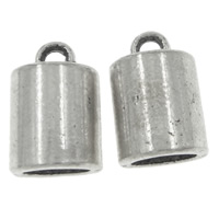 Zinc Alloy End Cap, Tube, plated Approx 2mm, Approx 