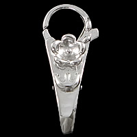 純銀製ロブスター爪留め金, 92.5％純度シルバー, メッキ, 無色 売り手 パソコン