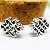 Thailand Sterling Silver Beads, Chinese Knot, hollow Approx 2-3mm 