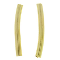 Brass Tube Beads, plated, smooth cadmium free 