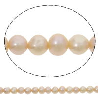 Round Cultured Freshwater Pearl Beads, natural, pink, Grade A, 4-5mm Approx 0.8mm .5 Inch 