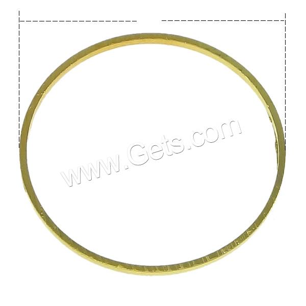 Brass Linking Ring, Donut, plated, different size for choice, more colors for choice, Sold By PC