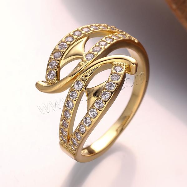 Brass, plated, different size for choice & with cubic zirconia, more colors for choice, 20x13mm, Sold By PC