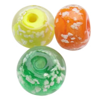 Perles murano lumineuses , chalumeau, rondelle, fait à la main, normes différentes pour le choix & lumineux, plus de couleurs à choisir Environ 1.5mm Vendu par sac