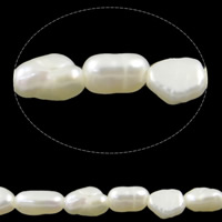 Rice Cultured Freshwater Pearl Beads, natural, white, Grade A, 2.8-3.2mm Approx 0.8mm Approx 15 Inch 
