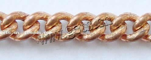 Brass Oval Chain, plated, twist oval chain cadmium free 