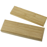 Boîtes à collier en bois, rectangle, normes différentes pour le choix & Personnalisé, Vendu par PC