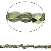 Imitation de perles en cristal CRYSTALLIZED™ , Placage coloré, normes différentes pour le choix & facettes & imitation de cristal CRYSTALLIZED™, plus de couleurs à choisir Environ 1mm Environ 19.5 pouce, Vendu par brin