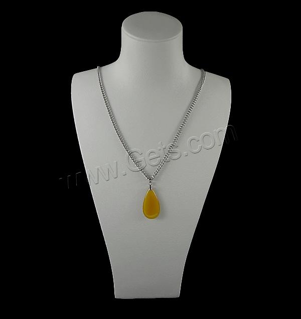 PU Leather Necklace Display, with Gypsum, Bust, different size for choice & Customized, white, Sold By PC