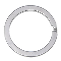 Zinc Alloy Key Split Ring, Donut, plated nickel, lead & cadmium free Approx 19.5mm 