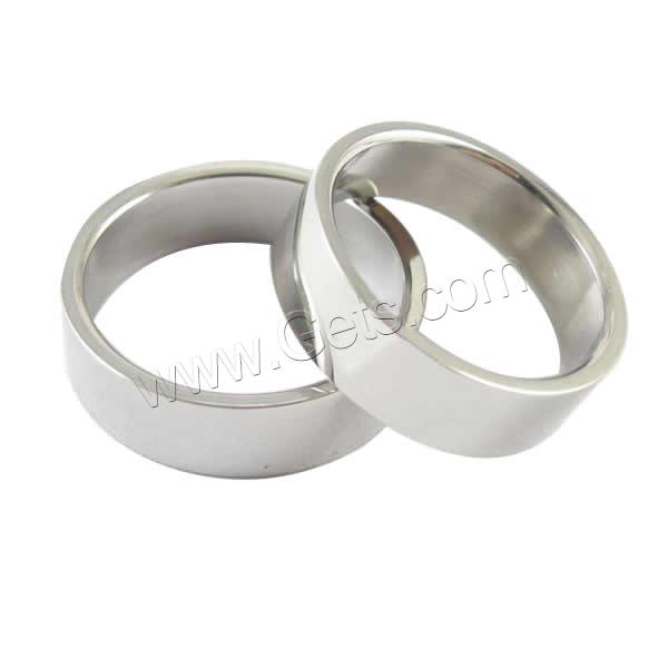 Пара кольца палец, нержавеющая сталь, Кольцевая форма, разный размер для выбора & Индивидуальные & разные стили для выбора, оригинальный цвет, продается PC