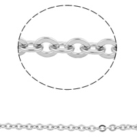 Stainless Steel Oval Chain original color [