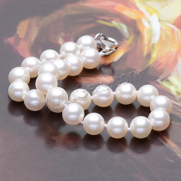 Cultured Freshwater Pearl Bracelets, brass lobster clasp, Potato, natural, different length for choice, more colors for choice, 6-7mm, Sold By Strand