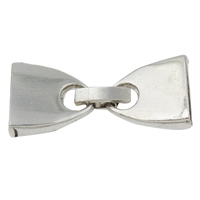 Zinc Alloy Fold Over Clasp, plated, with end cap lead & nickel free Approx [