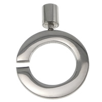 Stainless Steel Interlocking Clasp, 316 Stainless Steel, plated, with end cap Approx 5mm 