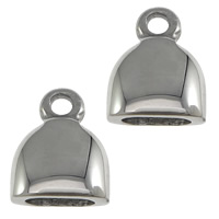 Stainless Steel End Caps, 316 Stainless Steel, plated Approx 2mm 