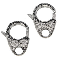 Stainless Steel Lobster Claw Clasp, 316 Stainless Steel, plated, blacken Approx 5mm 