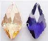 colgantes joyas de zirconia cúbica, cúbica circonia, Gota, facetas, más colores para la opción, 16x28x6mm, Vendido por UD