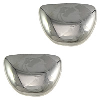 Stainless Steel End Caps, 304 Stainless Steel, Dome, plated Approx 