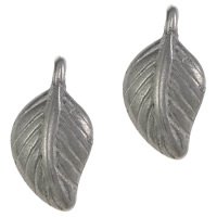 Stainless Steel Leaf Pendant, 316 Stainless Steel, plated Approx 1mm 