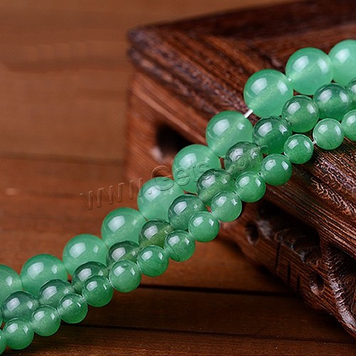 Green Aventurine Bead, Round, different size for choice, Sold By PC