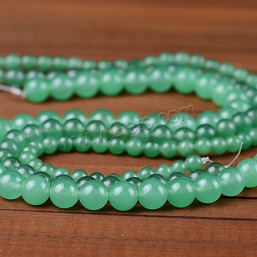 Green Aventurine Bead, Round, different size for choice, Sold By PC