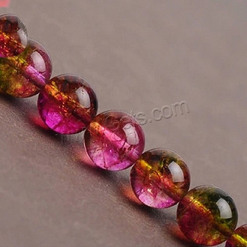 Floral Glass Beads, Round, different size for choice, Sold By PC
