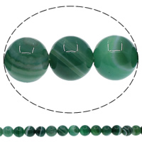 Natural Lace Agate Beads, Round green Approx 1mm Approx 15 Inch 