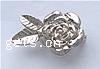 Brass Magnetic Clasp, Flower, plated, magnetism about 3000 gauss 