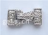 Zinc Alloy Magnetic Clasp, plated, magnetism about 3000 gauss Approx 1.5mm 