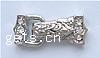 Zinc Alloy Magnetic Clasp, plated, magnetism about 3000 gauss & with rhinestone 