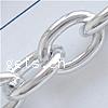 Aluminum Oval Chain nickel, lead & cadmium free 