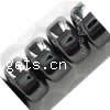 Magnetic Hematite Beads, Rondelle Grade A, 4mm Inch 