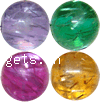 Perles de résine de confettis, Rond, plus de couleurs à choisir, 12mm Vendu par sac