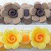 Flower Polymer Clay Beads Approx 1mm 