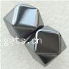 Magnetic Hematite Beads, Bicone black, Grade A Approx 0.6mm Inch 