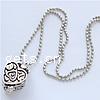 Zinc Alloy Necklace, Heart, plated, ball chain lead & nickel free Inch 