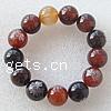 Wrist Mala, Miracle Agate, mixed colors, 16mm Inch, Approx 