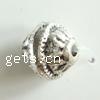 Zinc Alloy Cone Beads, Bicone, plated lead & nickel free Approx 