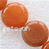 Red Aventurine Bead, Round, natural Approx 1mm Inch 