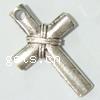 Zinc Alloy Cross Pendants, Wrapped Cross Approx 2.5mm 