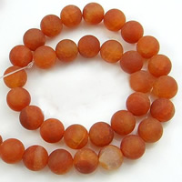 Natural Fire Agate Beads, Fire Crackle Agate, Round & frosted Approx 1-1.5mm Approx 15 Inch 