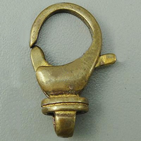 Brass Lobster Claw Clasp, plated Approx 